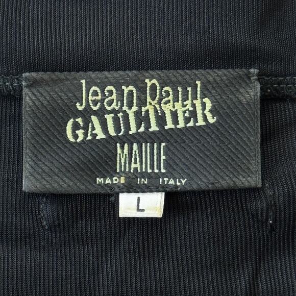 Jean Paul Gaultier Vintage‎ Floral Hummingbird Kimono Sleeve Mesh Mini Dress - Picture 10 of 15